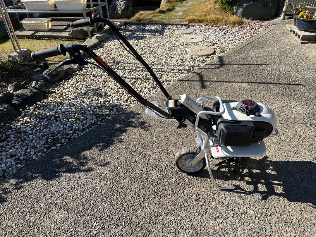 耕運機　管理機　ホンダピアンFV200 移動輪•新品抵抗棒付、整備済実働　送料込