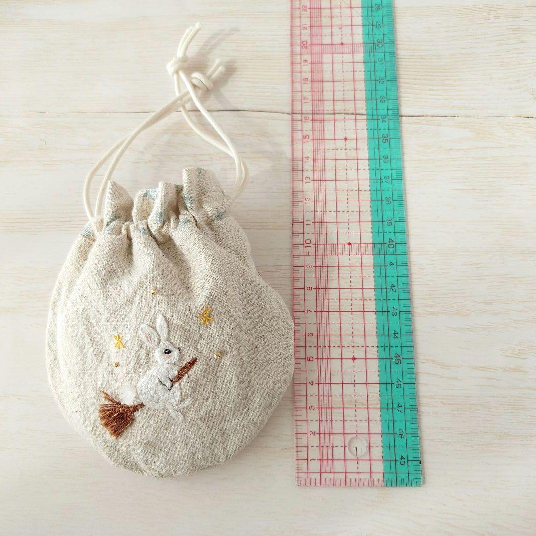 ちっちゃな巾着 サシェ M ／詰替タイプ【うさこの星に願いを…】