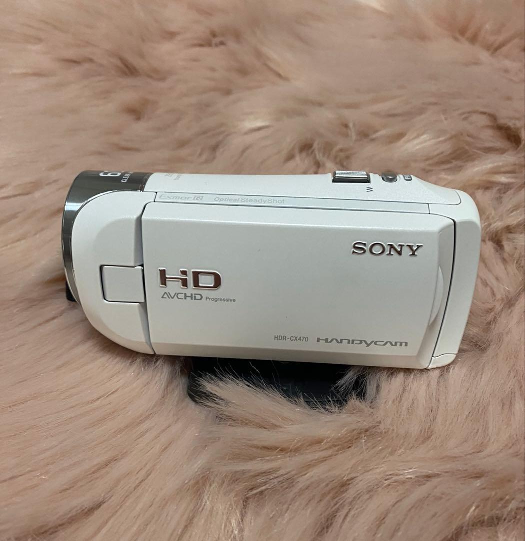 SONY HDR-CX470 Handycam HD ビデオカメラ本体➕三脚