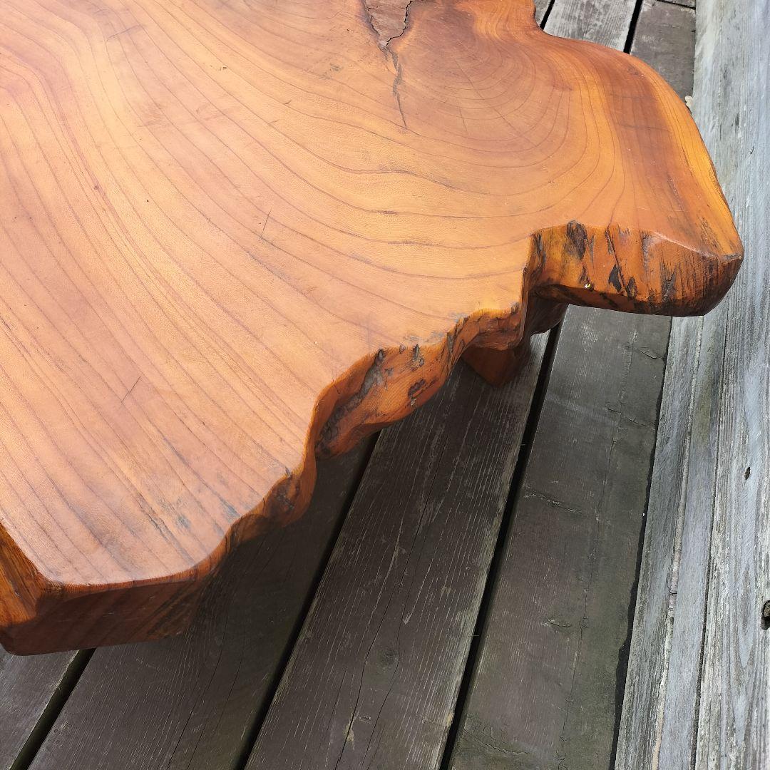 M♦あやか送料込　一枚板　ローテーブル　センターテーブル　一点もの