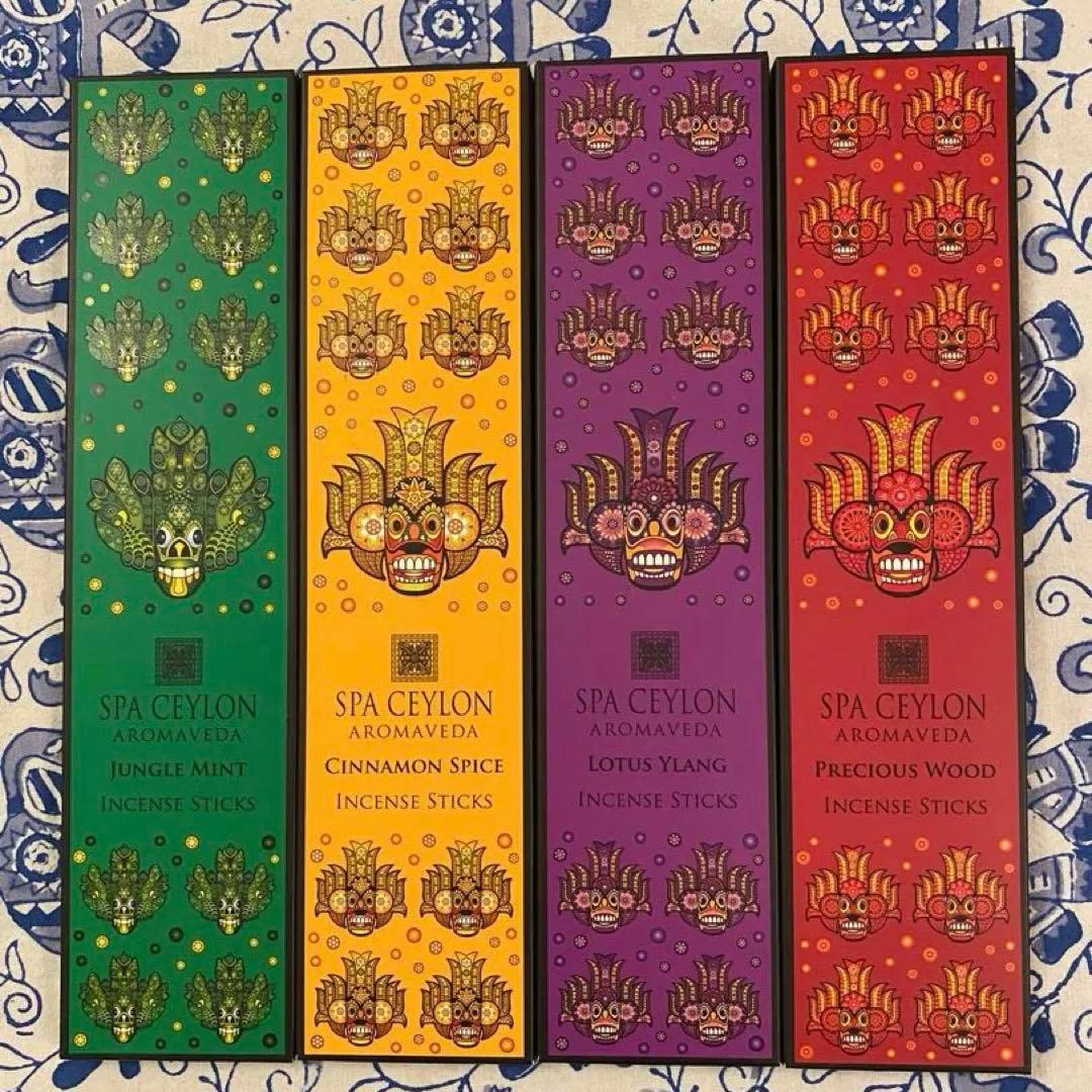お値下げ‼️日本未発売　SPA CEYLON お香　4種類セット