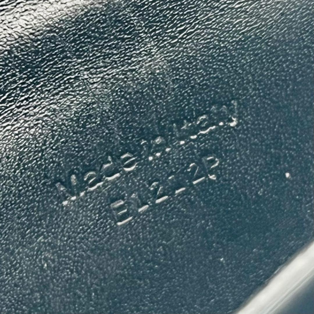 ベルルッティ カリグラフィ　小銭入れあり 長財布 カーキ　ブラック レザー