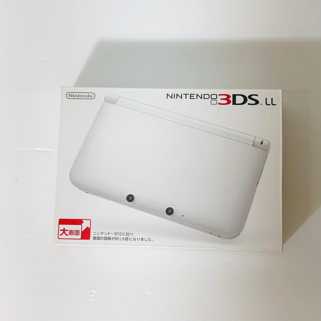 ★未使用品★極美品　ニンテンドー3DS LL ホワイト【メーカー生産終了】訳