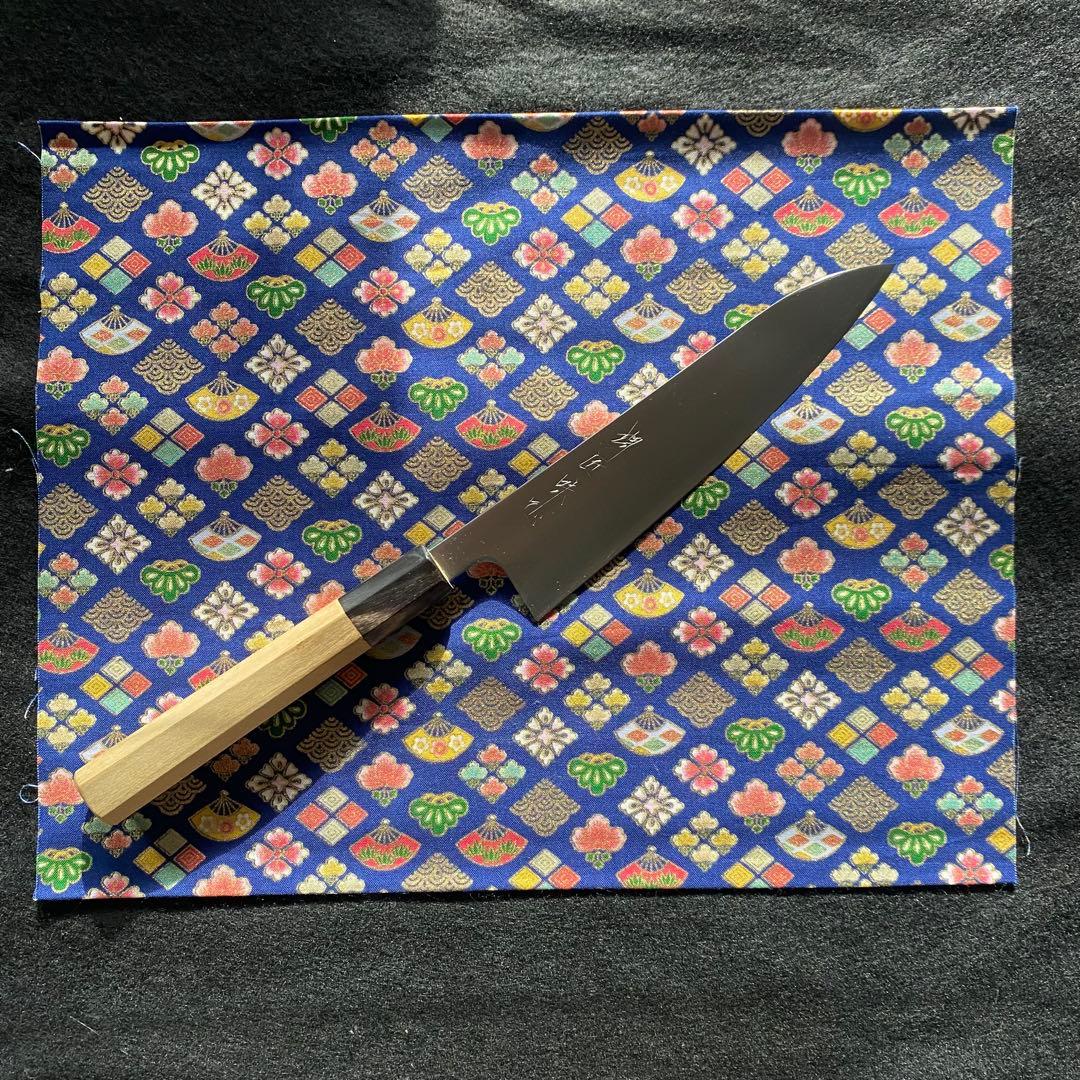 堺匠味正 プロ仕様 銀三 牛刀 180mm 水牛八角柄