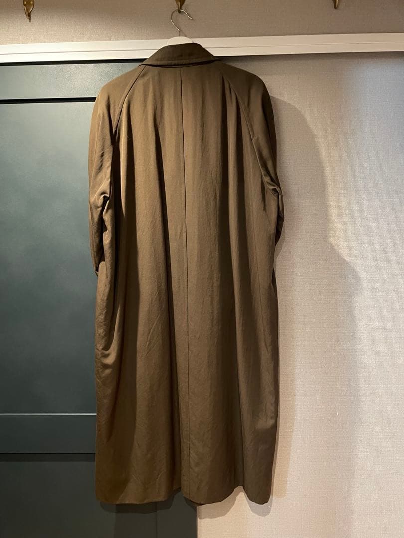 88aw 実寸XL GARCONS homme ウールギャバ バルマカンコート