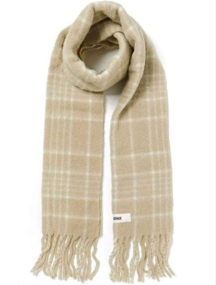 未使用/新品JACQUEMUS ジャックムス チェックマフラー ストール