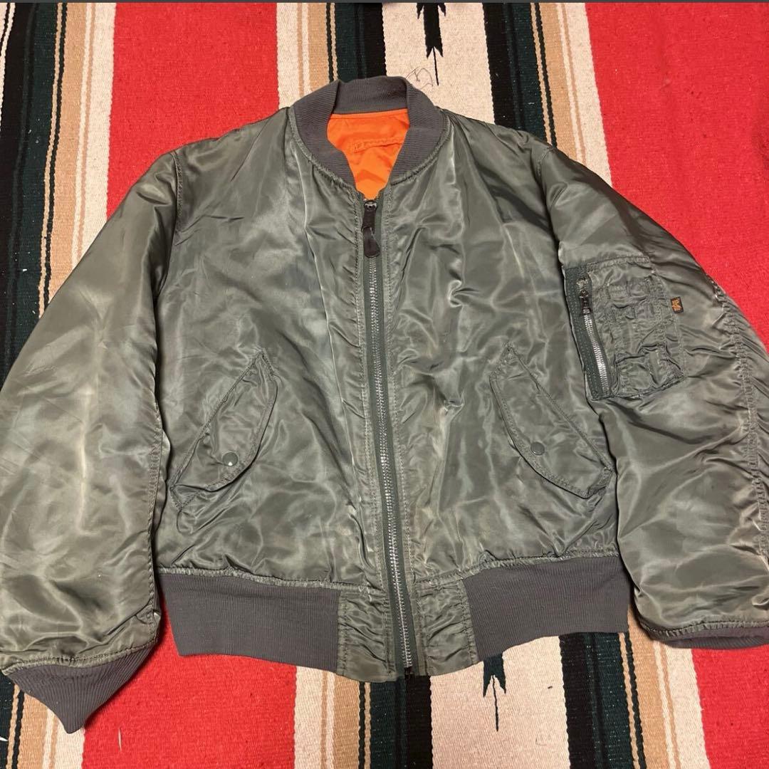 ALPHA MA-1 USA製 ヴィンテージ USAF フライトジャケット