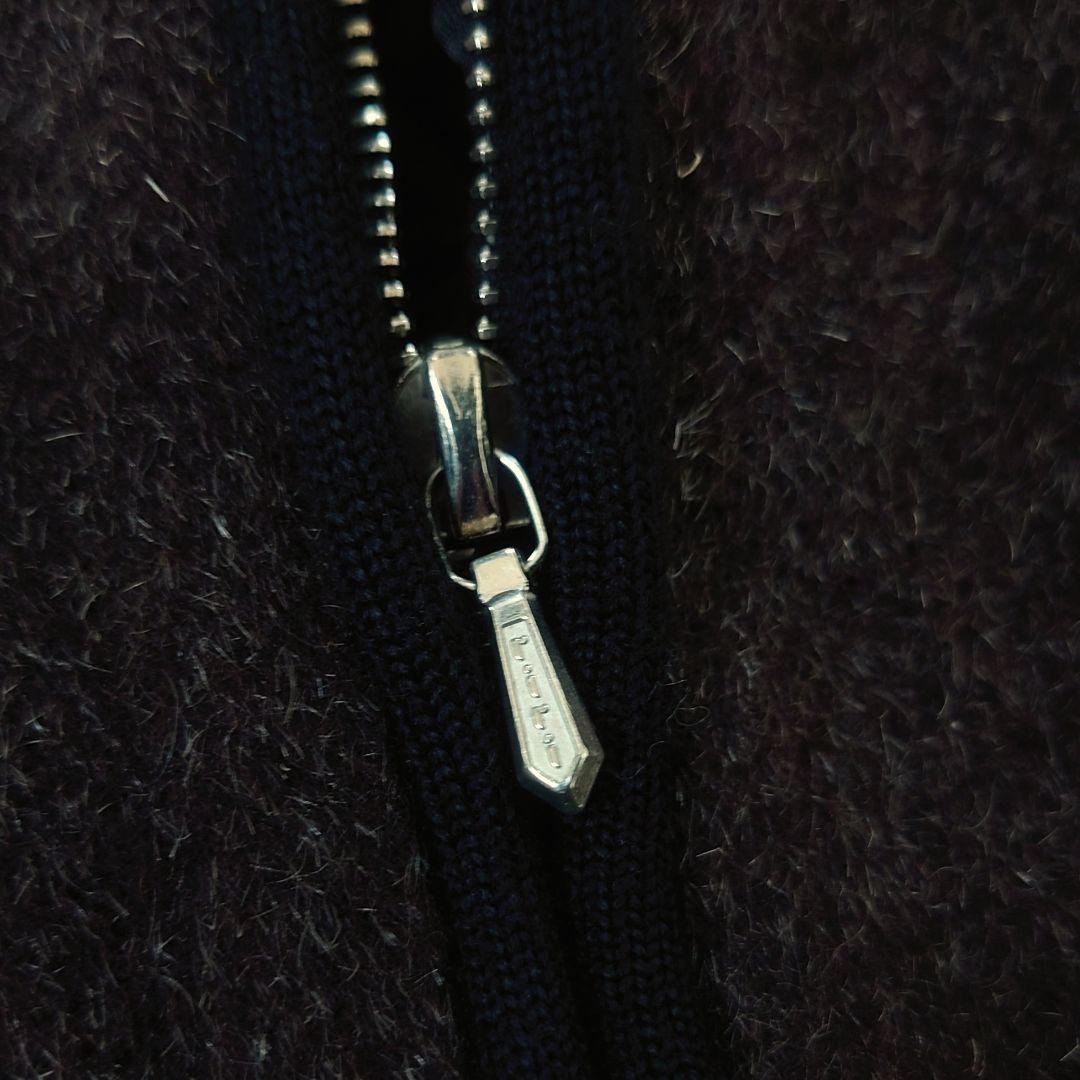 【名作】アニエスベーオム ウール モヘヤ ジップブルゾン 八の字 riri