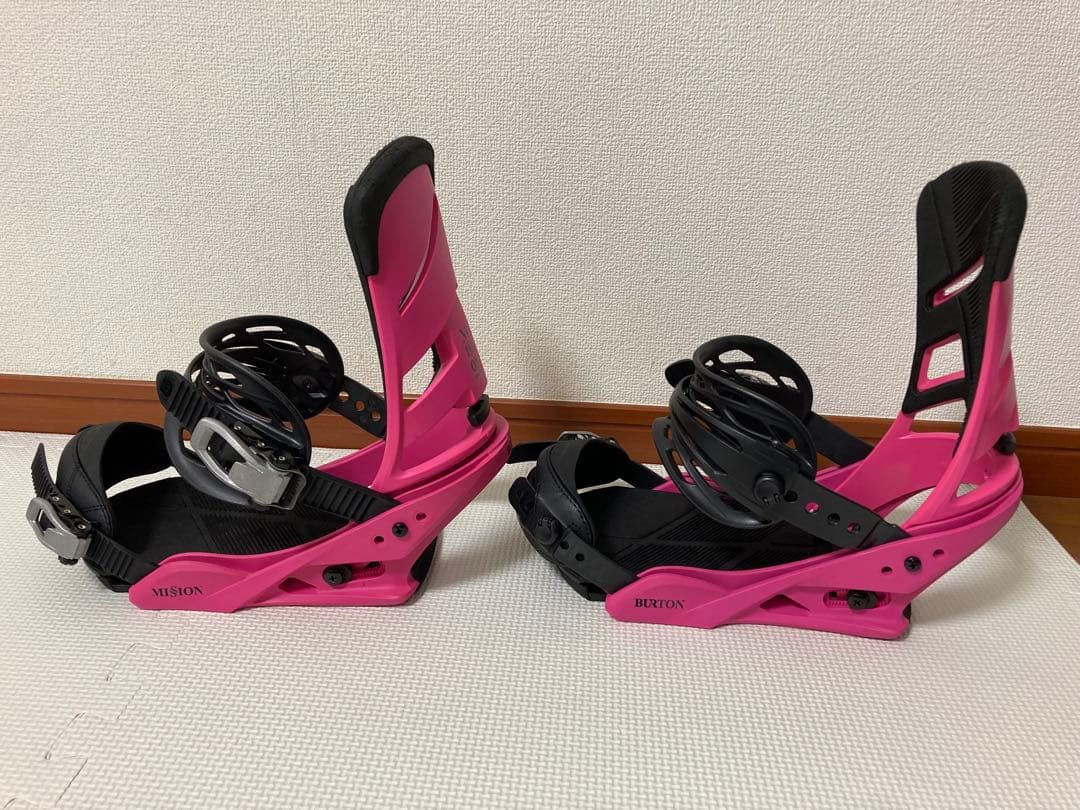 BURTON Mission バートン　ビンディング ピンク