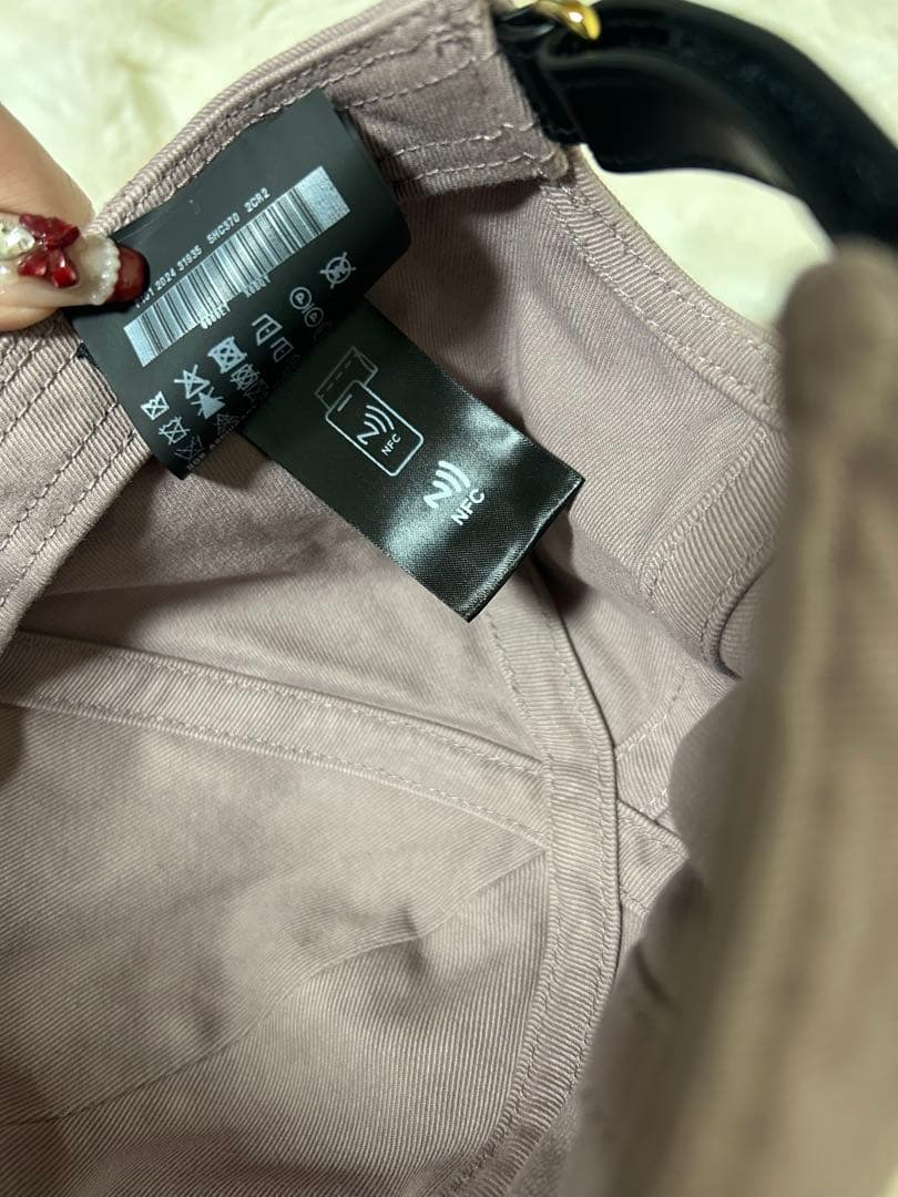 MIU MIU ピンク ドリルベースボールキャップ Sサイズ＋バケットハット