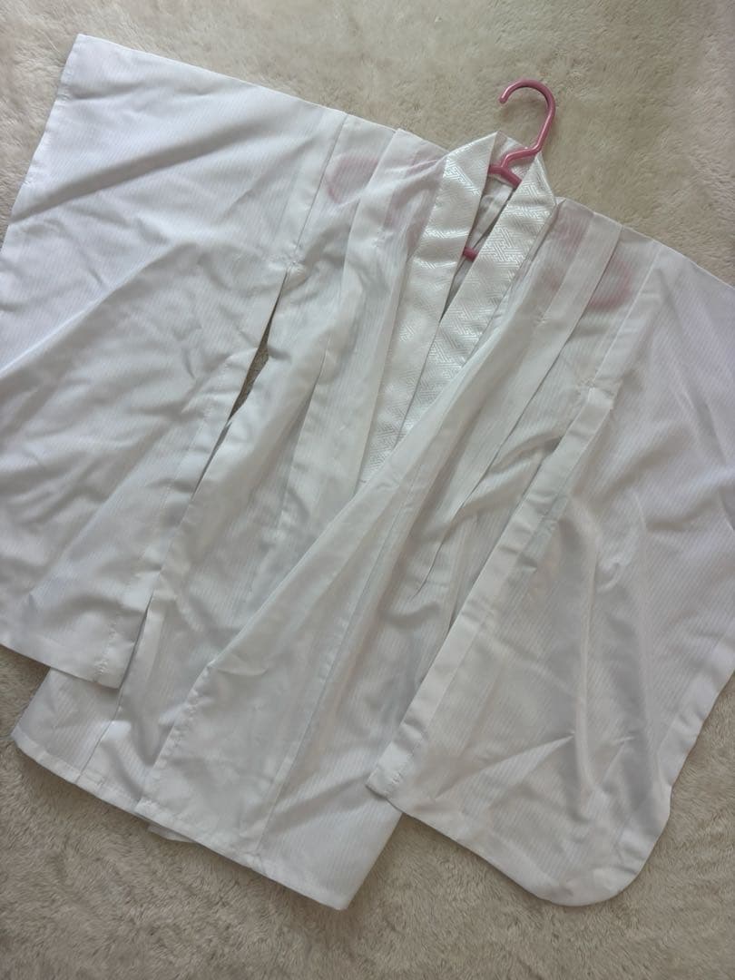 被布着 白・水色チェック 七五三　3歳男の子