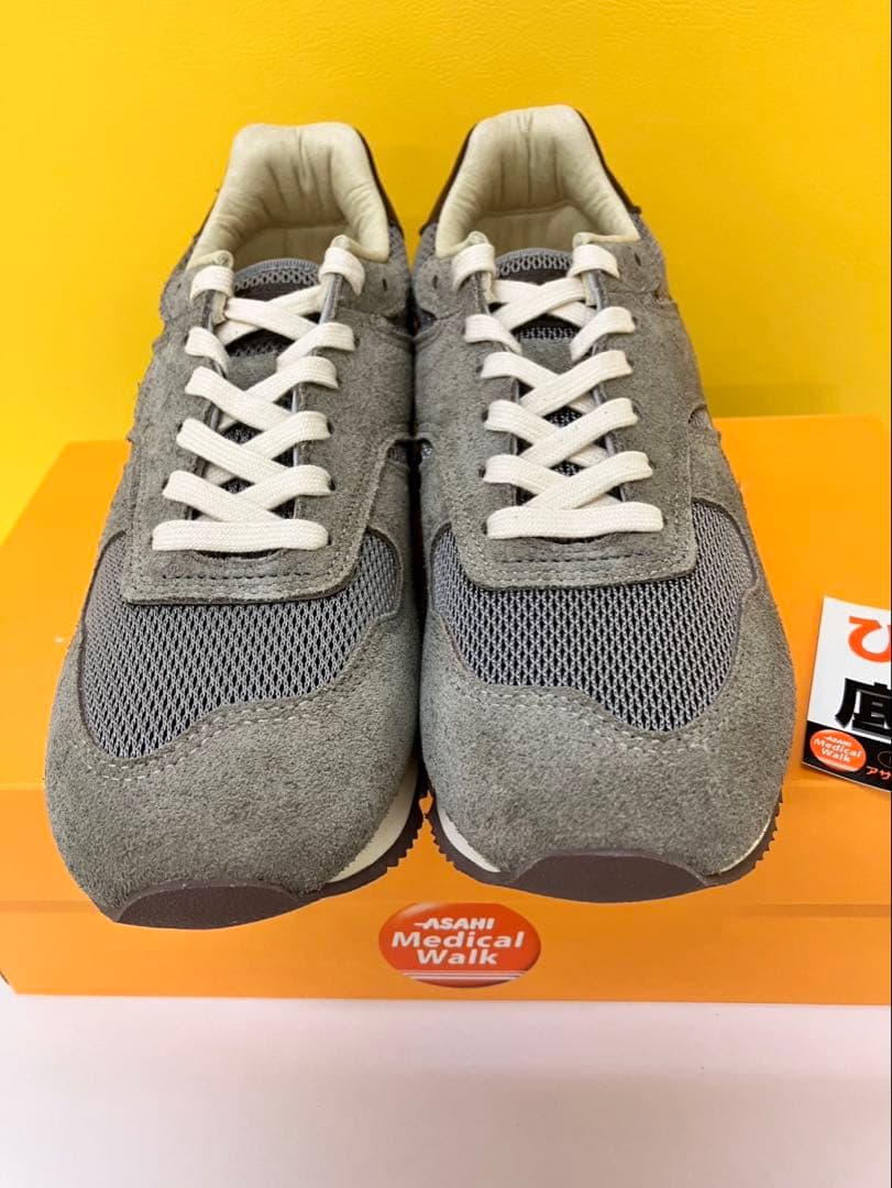 【えっちゃん】未使用 アサヒ メディカルウォーク スニーカー 牛革 23㎝