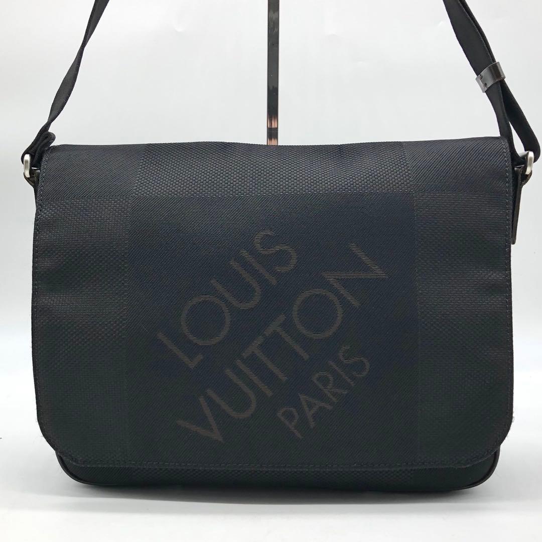 ルイヴィトン ショルダーバッグ ダミエジェアン プチメサジェ ノワール