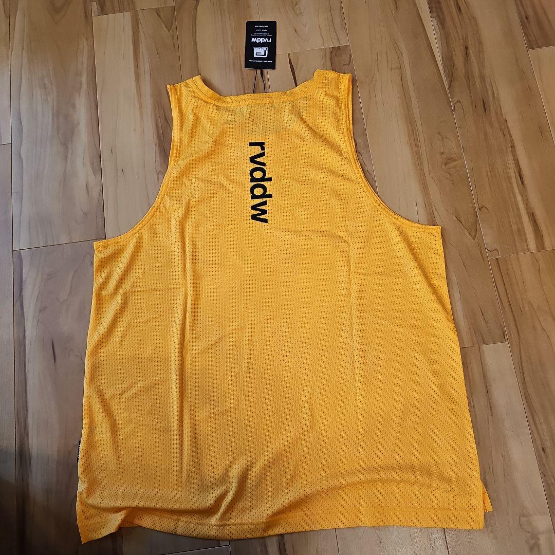 完売品　新品未使用　リバーサル　メッシュタンクトップ イエロー　XL