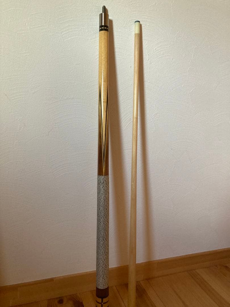 ビリヤード キュー プレイキュー ハードケース付属 ブランド不明