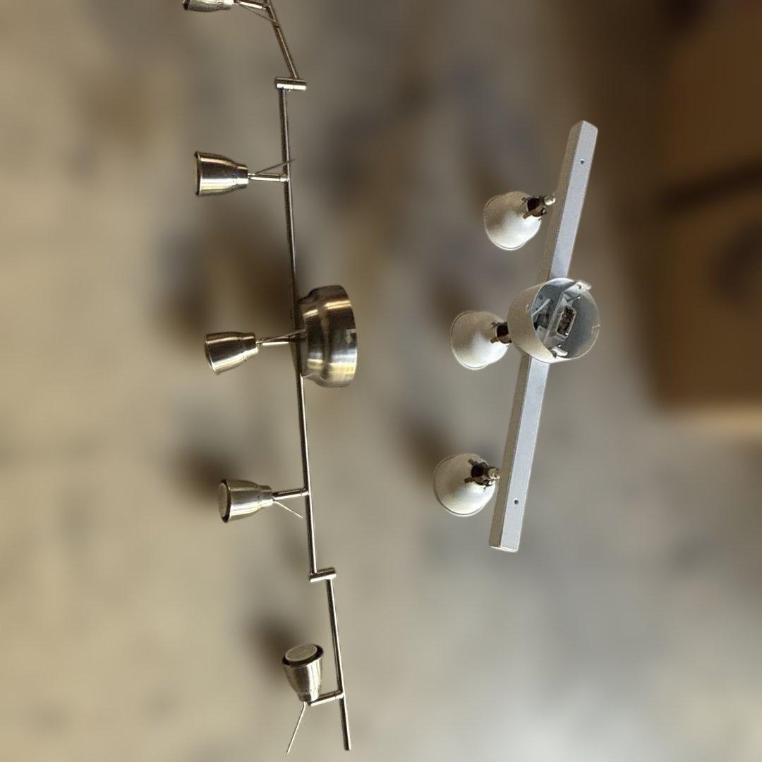 IKEA モダン ホワイト シーリングライト 2点セート