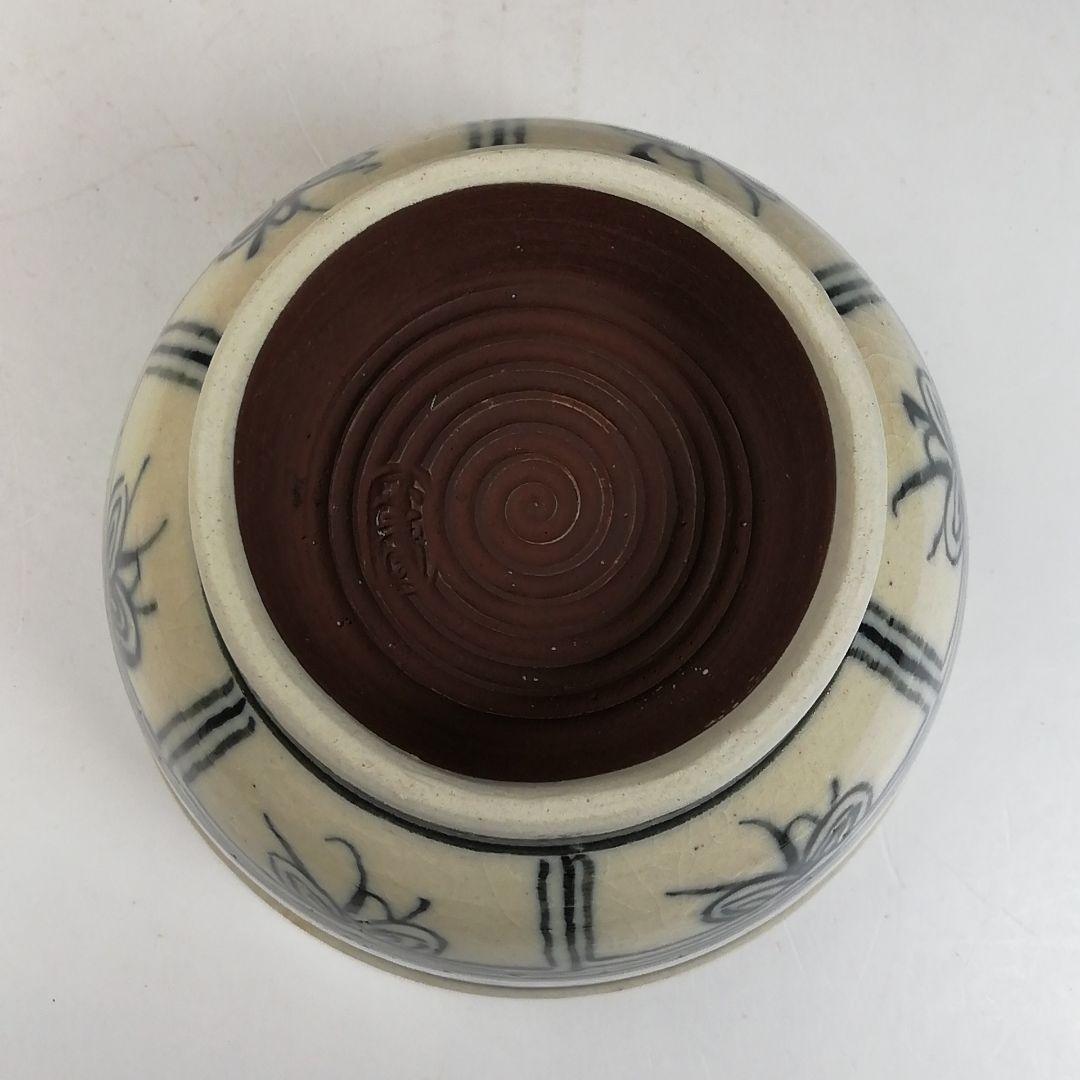 Ｗ１３４　数茶碗　十客『安南　茶碗』『不老園 造』　共箱　茶道具