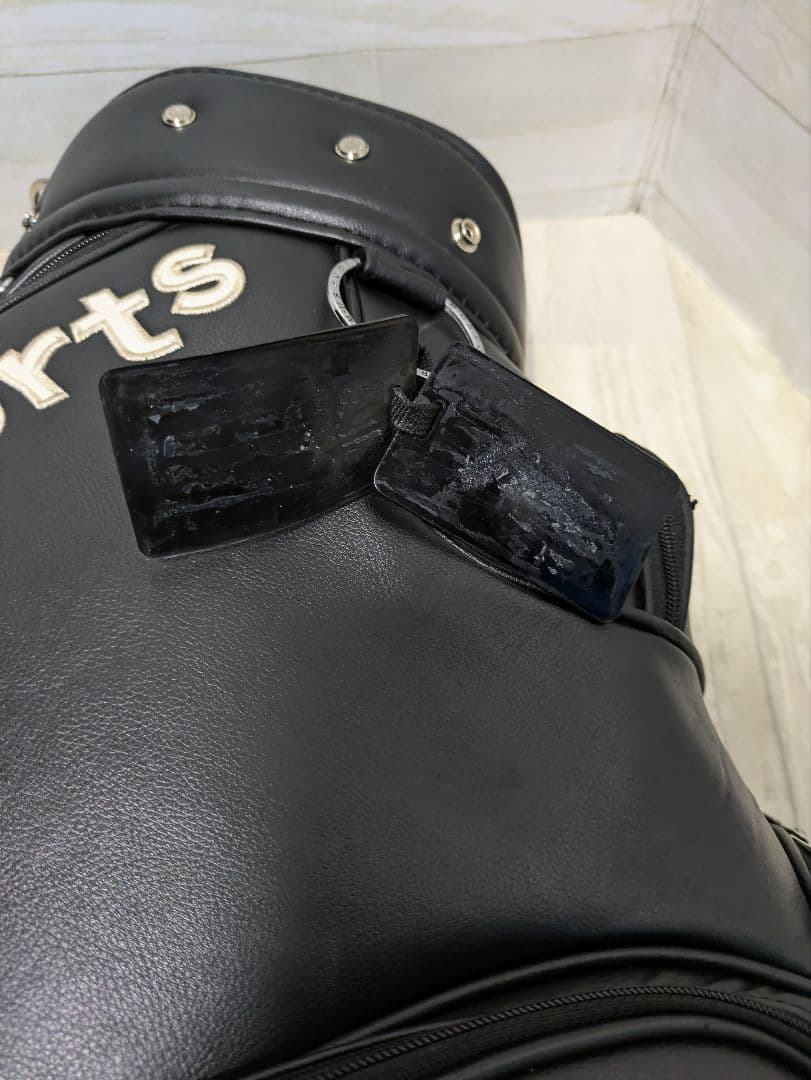 MU ミエコ ウエサコキャディバッグ キャスター付き　ゴルフバッグ