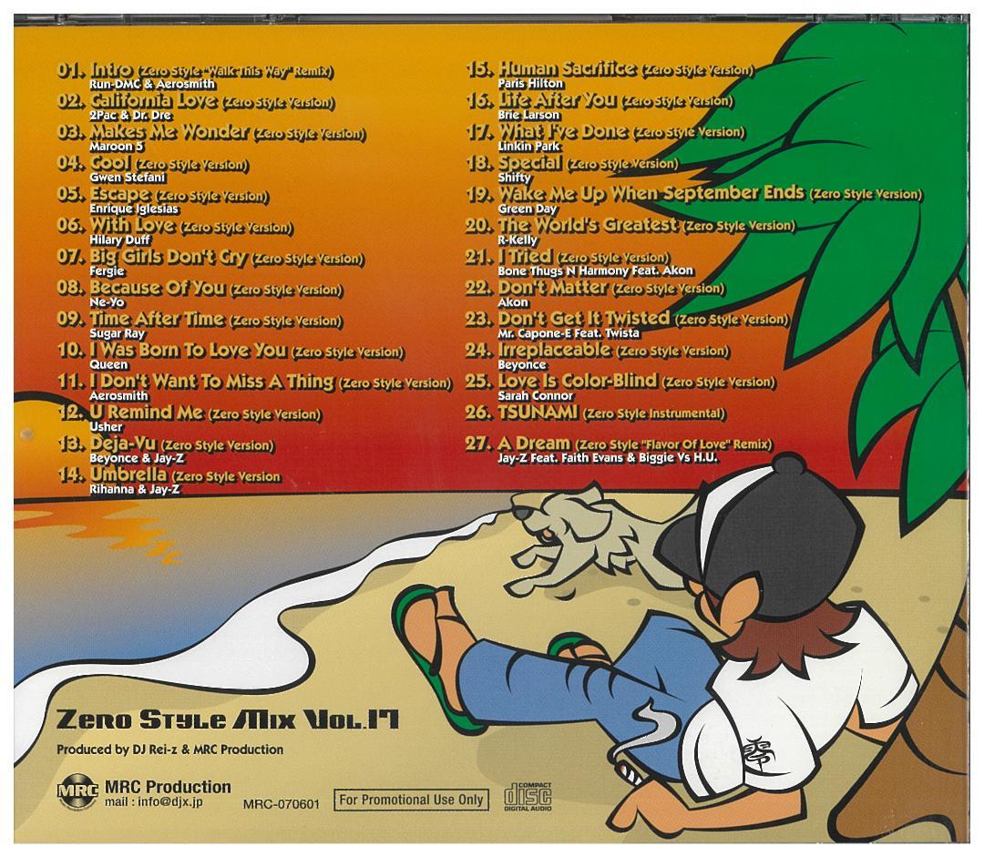 【MIX CD】DJ REI-Z ZERO STYLE MIX 1～20セット