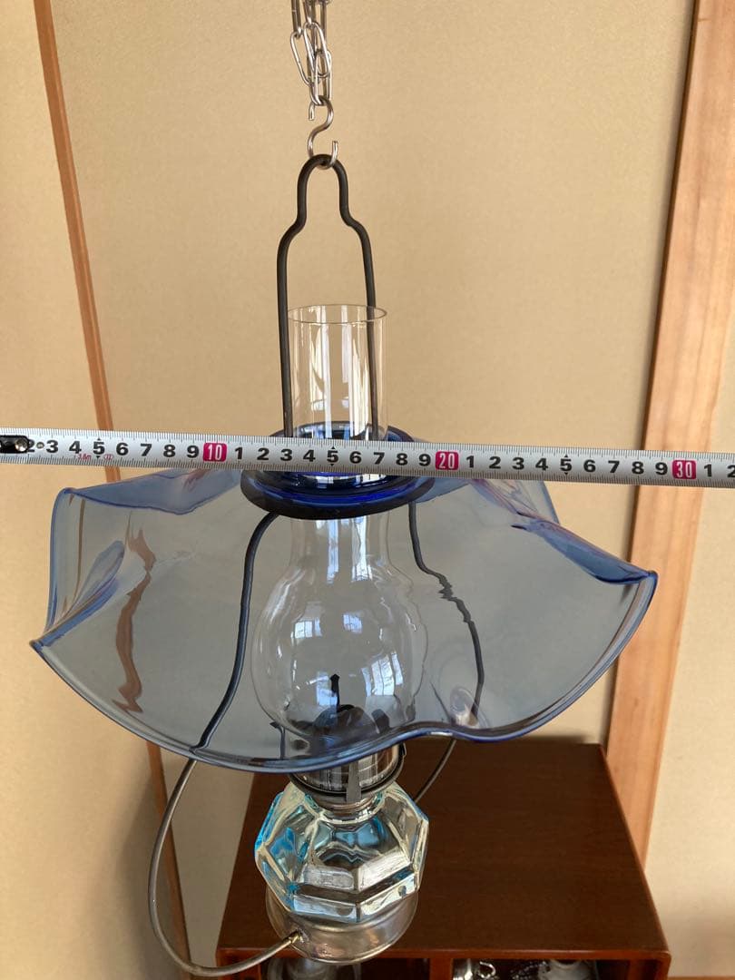 オイルランプ　ビンテージ　清掃済み