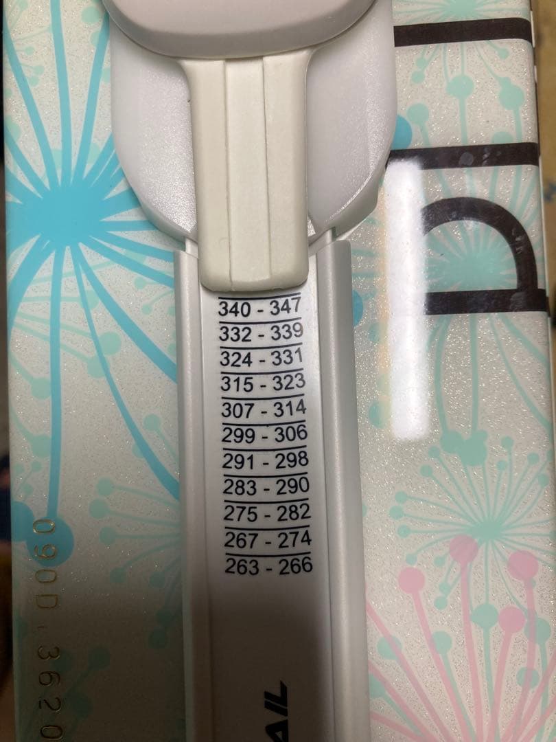 レディース用ショートスキー　ケース付き