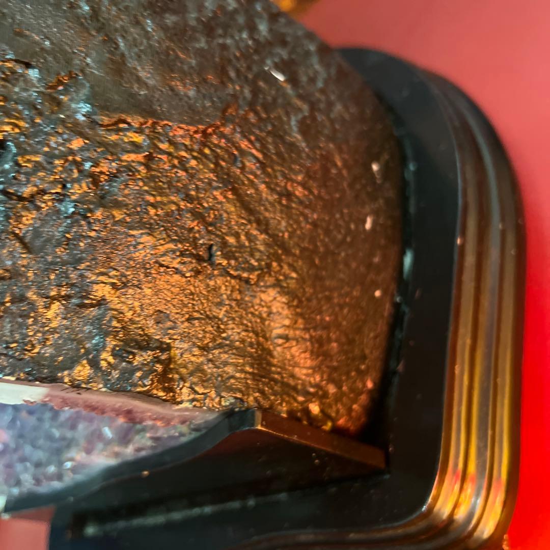 タイムセール！鑑別書付  アメジストドーム 国際パワーストーン協会