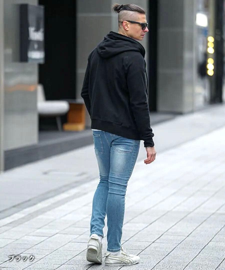 1PIU1UGUALE3 RELAX ダブルジップパーカー