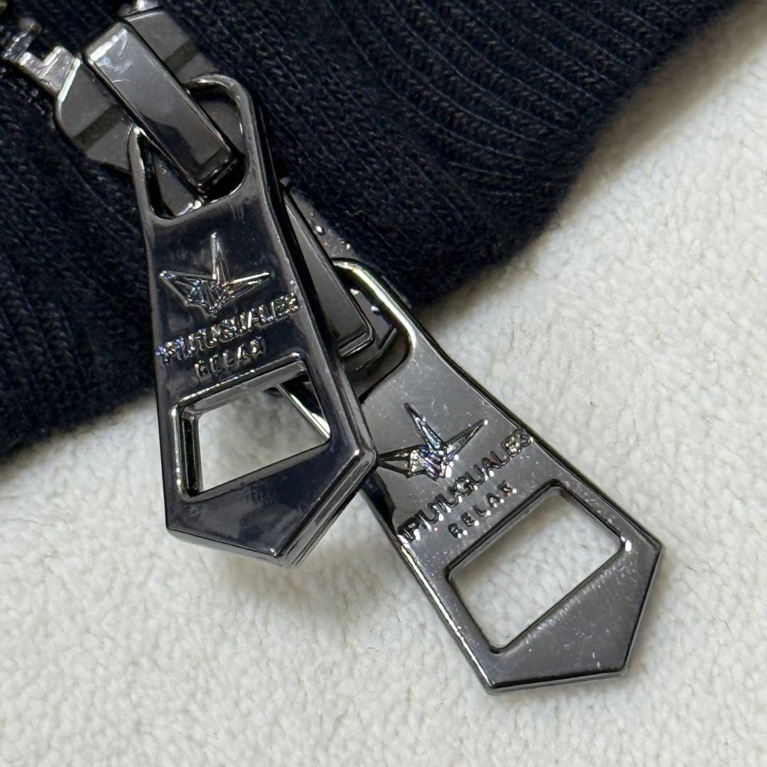 1PIU1UGUALE3 RELAX ダブルジップパーカー