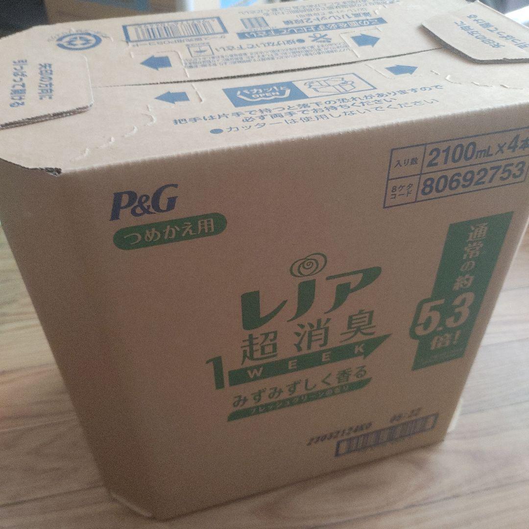 P&G レノア 超消臭 1WEEK 2100mL x 4本