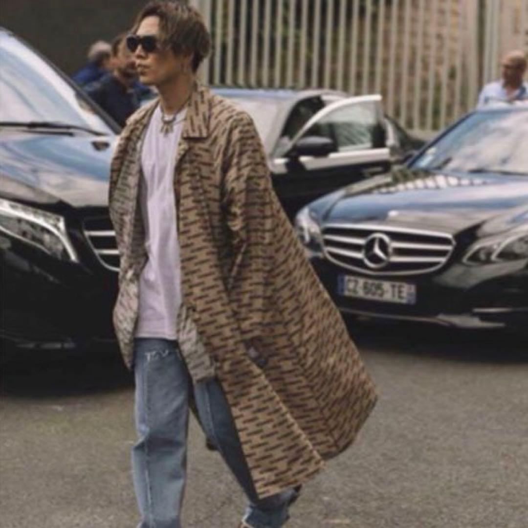 VETEMENTS ヴェトモン レインコート アウター コート　総柄