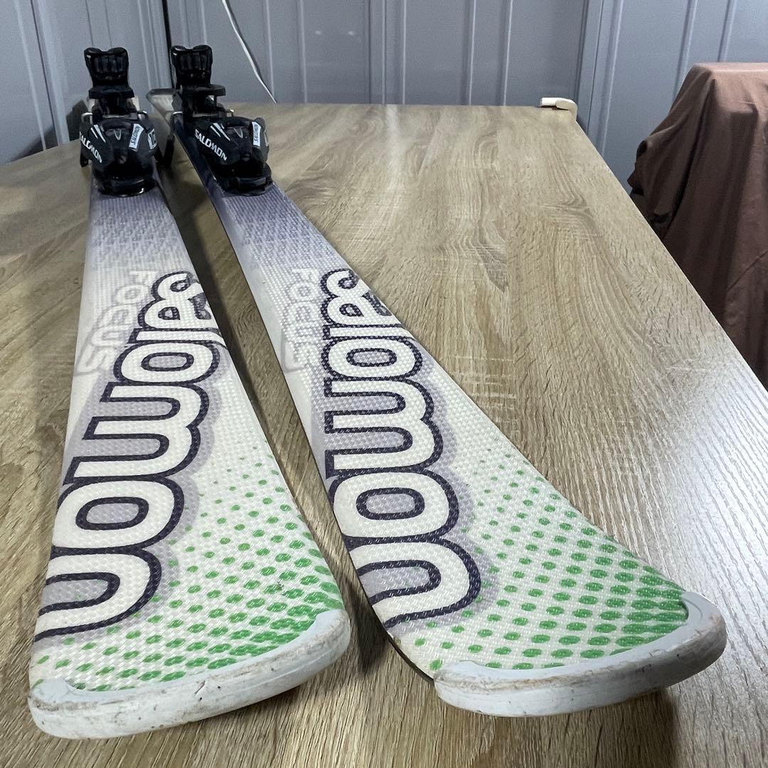 SALOMON155cmHEAD24/24.5cmストック105cmスキーセット