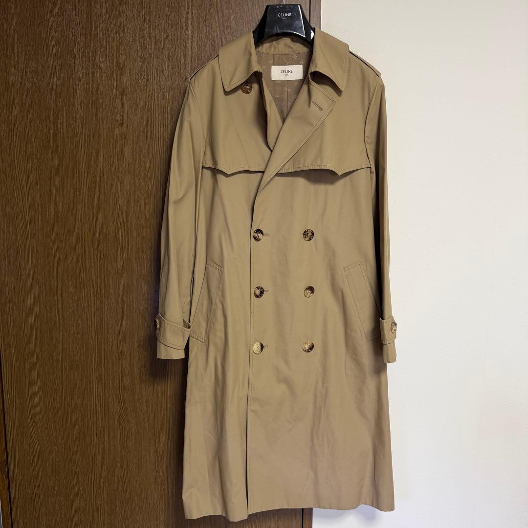セリーヌ クラシックトレンチコート 44　ライダースジャケット バッグ