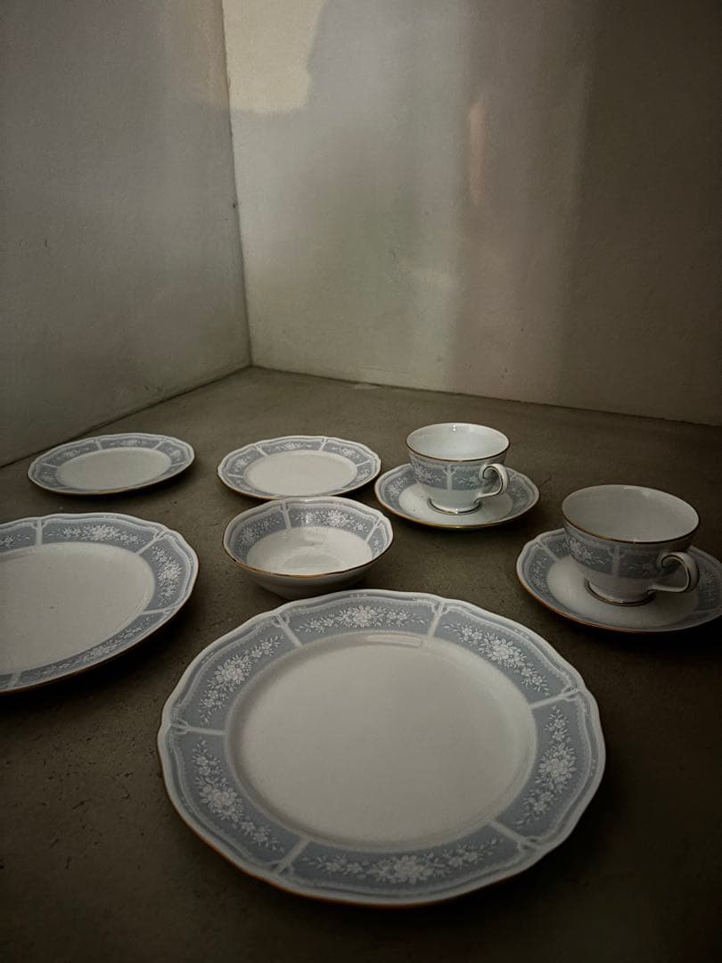 ノリタケ　レースウッドゴールド