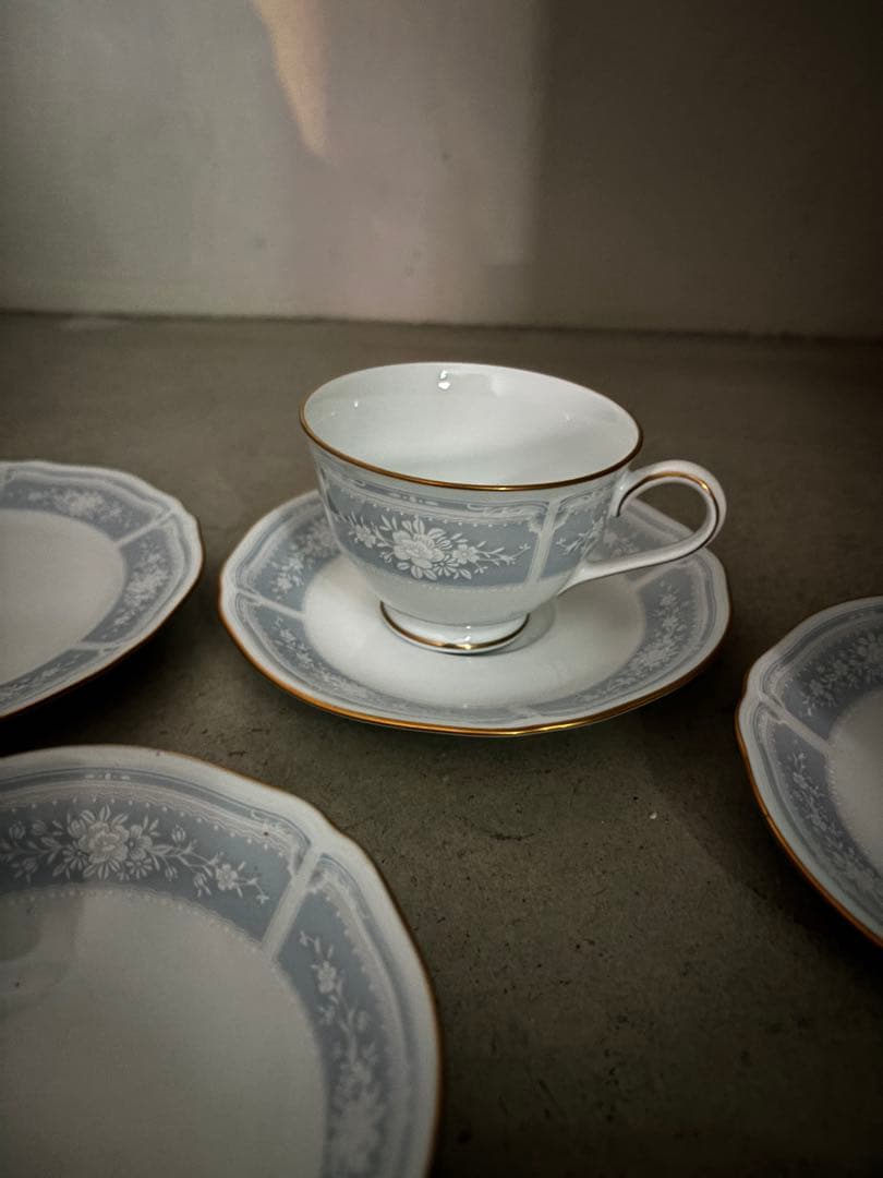 ノリタケ　レースウッドゴールド