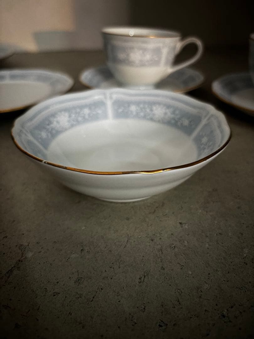 ノリタケ　レースウッドゴールド