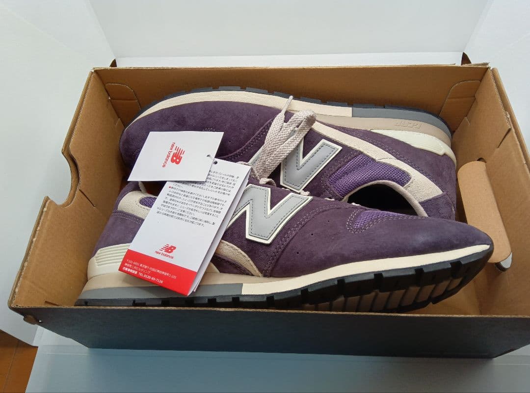 新品★ニューバランスCM996RW2パープル紫27.5cm