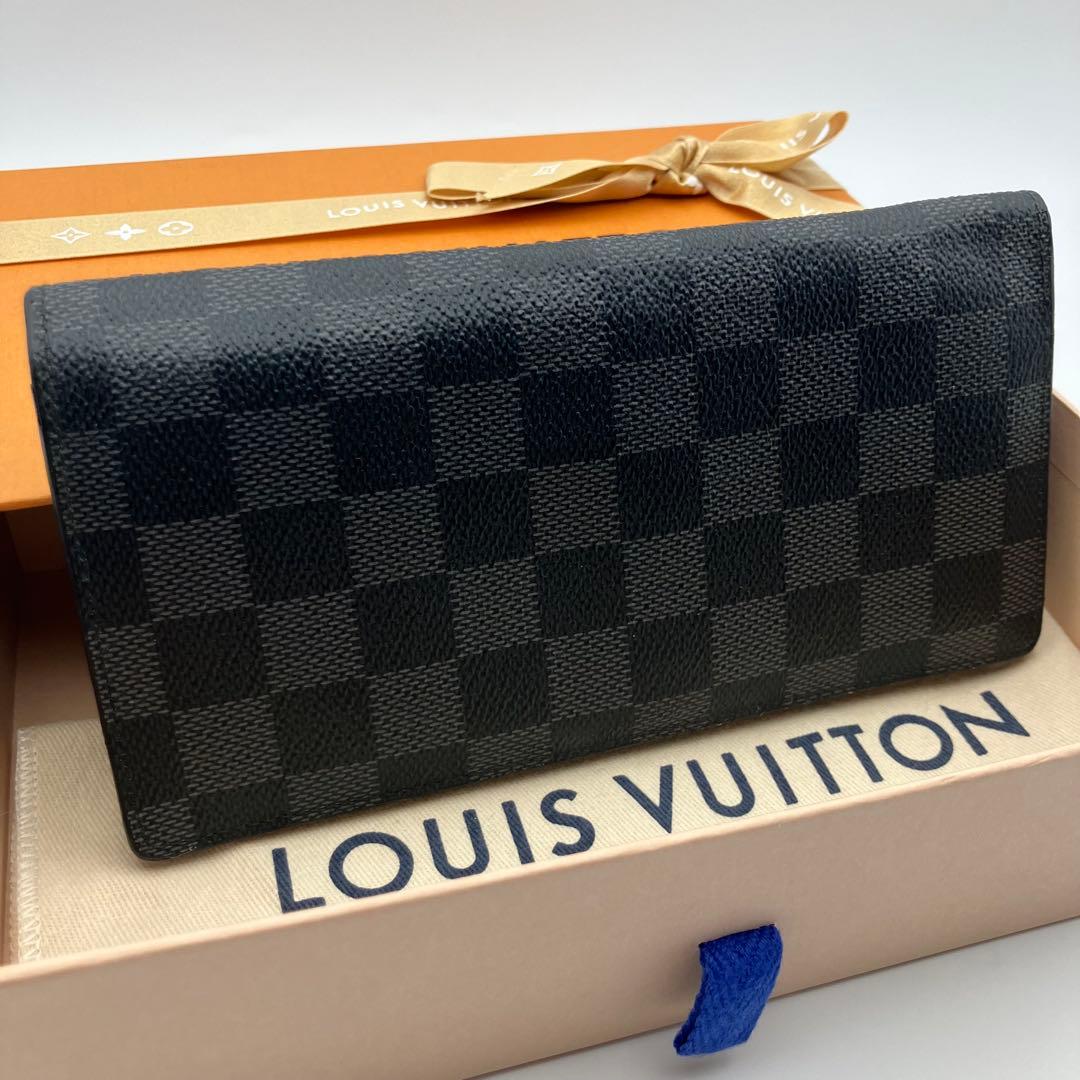 ルイヴィトン ダミエ グラフィット ポルトフォイユ ブラザ N62665 長財布