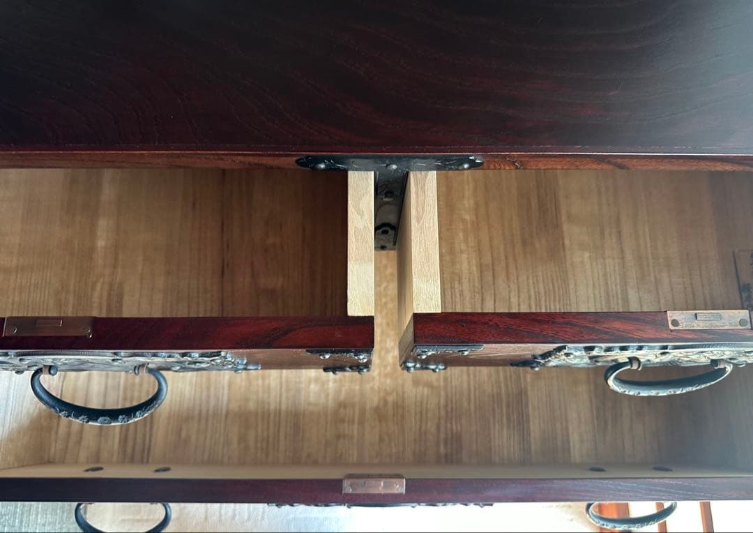 【送料込】元祖 岩谷堂箪笥 桜木作 チェスト伝統工芸品 和家具 和モダン