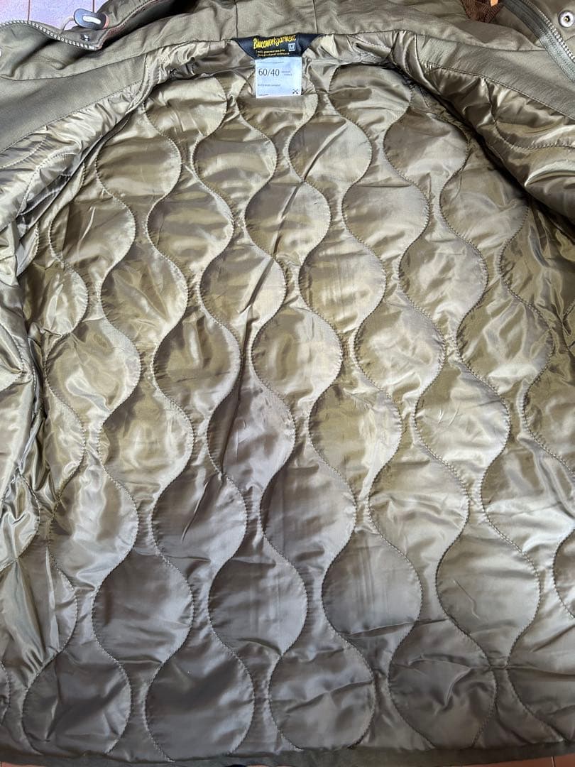 ブルコ bluco マウンテンパーカー 60/40 カーキ M