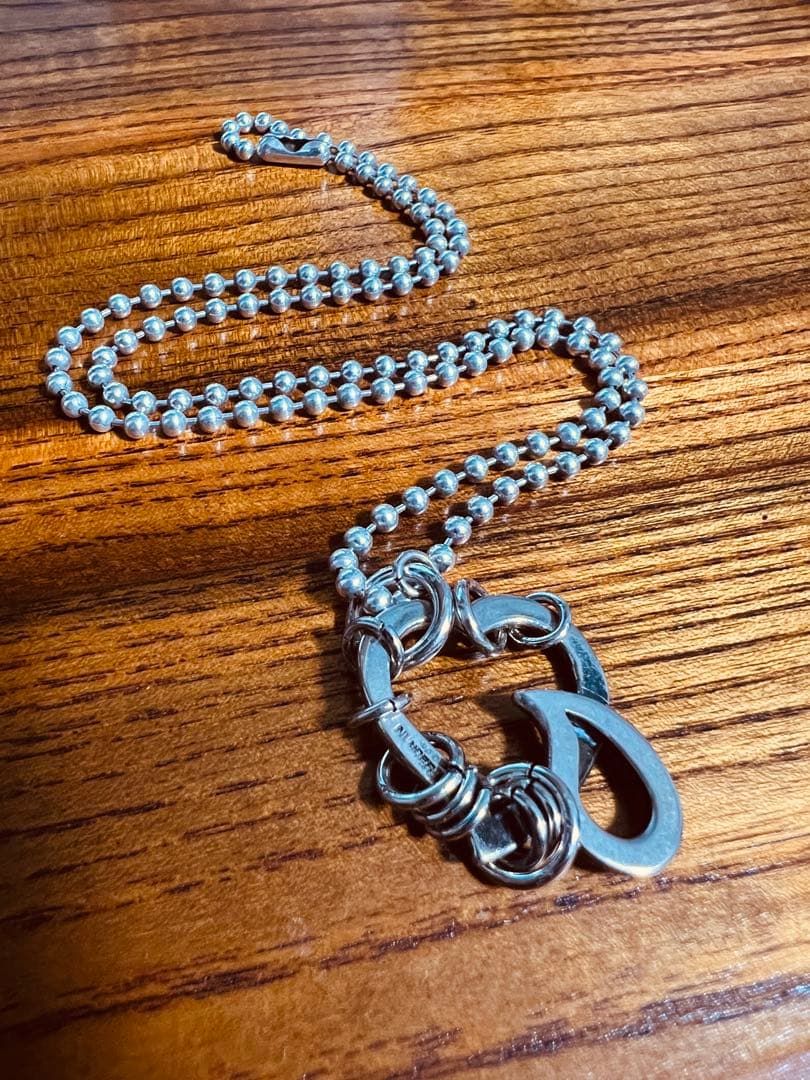 NUMBER (N)INE 03aw カート期 ハート涙 ペンダント ネックレス