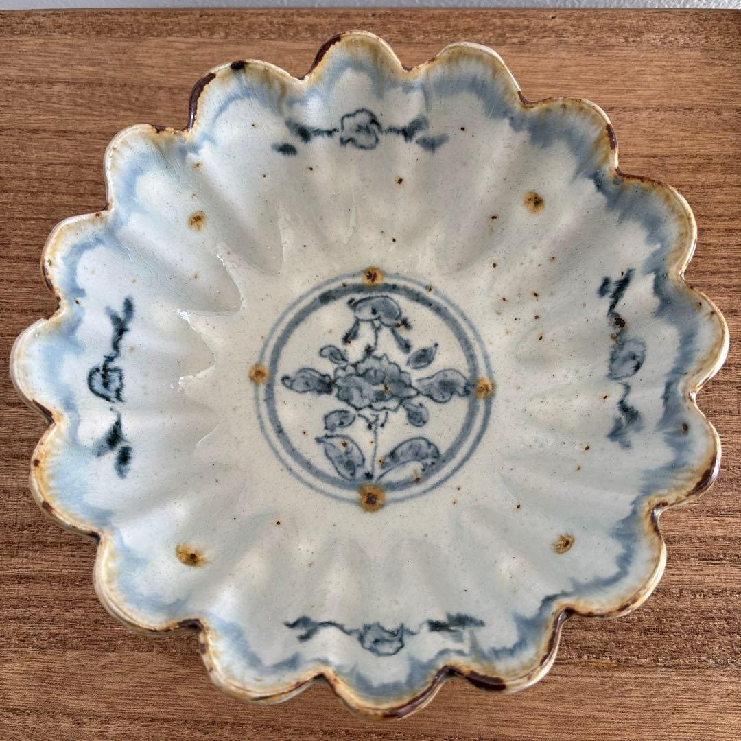 市野吉記さん（コウホ窯）　輪花鉢