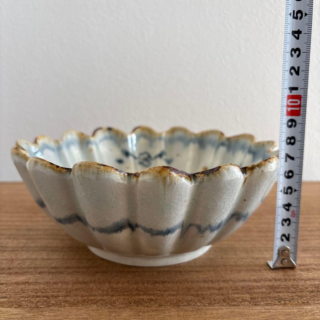 市野吉記さん（コウホ窯）　輪花鉢