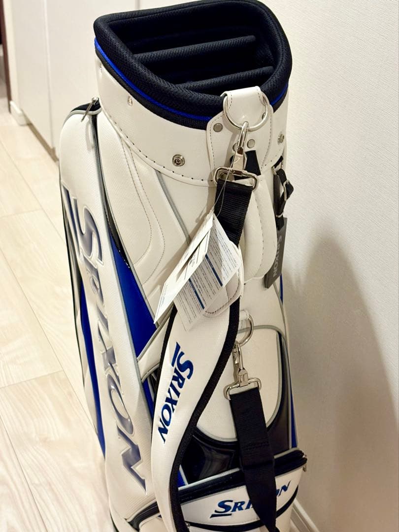 Srixon ゴルフバッグ 9.0型 ホワイトブルー