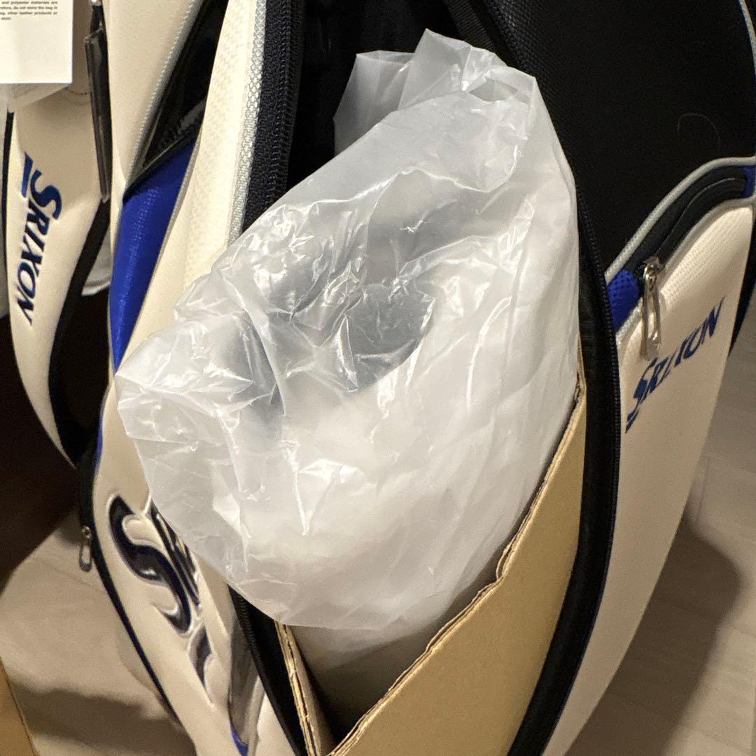 Srixon ゴルフバッグ 9.0型 ホワイトブルー