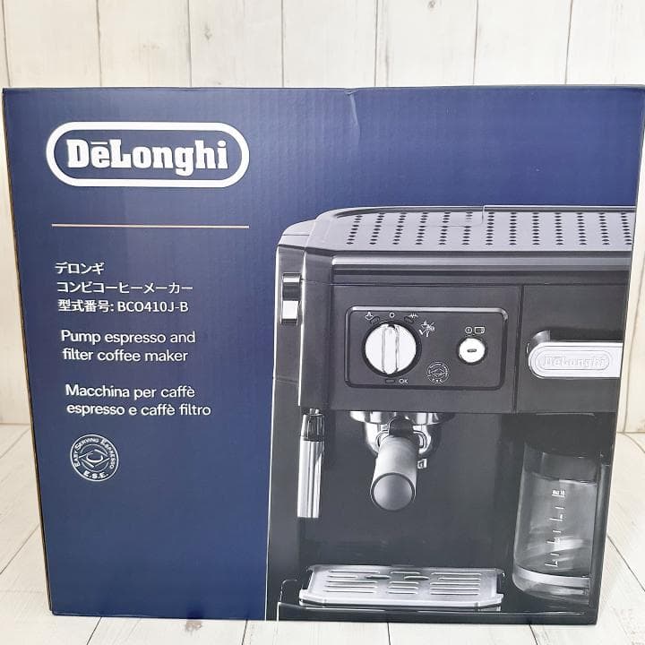 【新品未開封】DeLonghi(デロンギ) コーヒーメーカー BCO410J-B