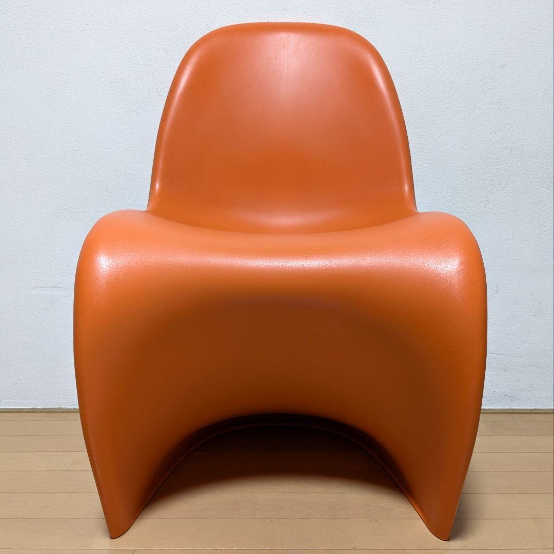 美品 Vitra パントンチェア ポリプロピレン タンジェリン オレンジ