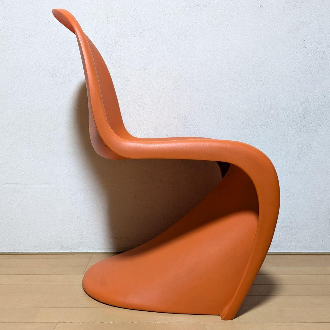 美品 Vitra パントンチェア ポリプロピレン タンジェリン オレンジ
