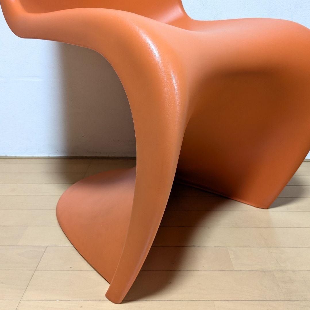 美品 Vitra パントンチェア ポリプロピレン タンジェリン オレンジ