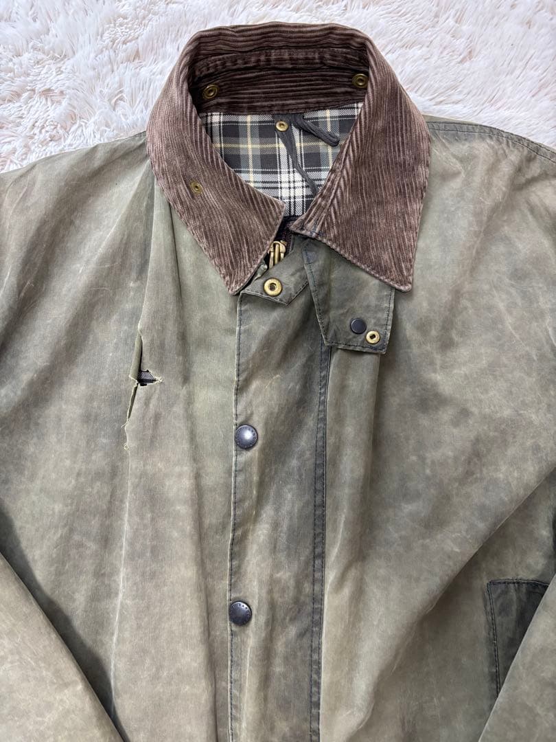 雰囲気抜群 Barbour バブアー90's BORDER ジャケット