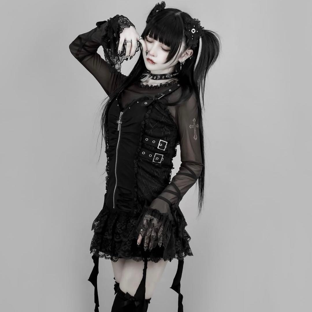 ♡ DimMoire ドレス＆インナー SET Black